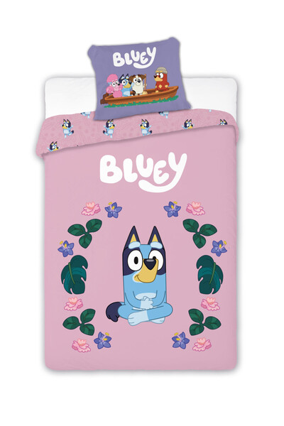 bluey Blossom Children's bedding set 100x135cm, 40x60 cm