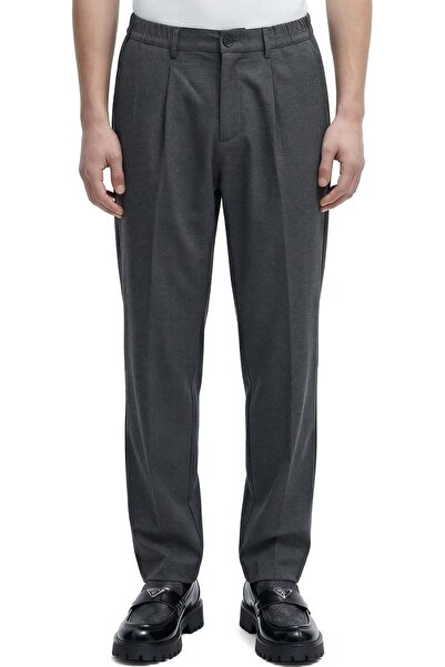 ANTHONY JACKSON Ανδρικό υφασμάτινο παντελόνι με κανονική εφαρμογή και ψηλή μέ...