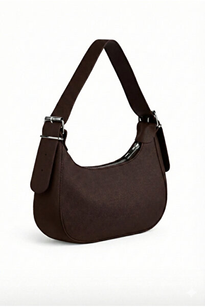 REVENKO Pera Women's Baguette Daily Shoulder Bag Brown