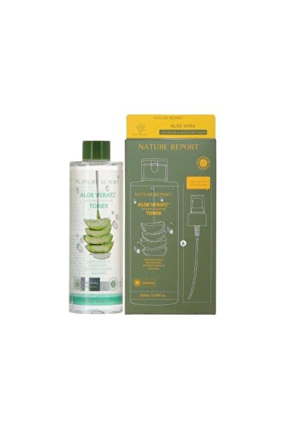 NATURE REPORT Soothing and Moisturizing Toner with Aloe Vera - 250 ml