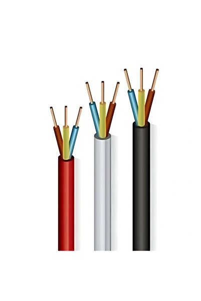 Voltaj SİMH Çok Telli Çok Damarlı Silikon Kablo 2 x 0.5mm 1 Metre
