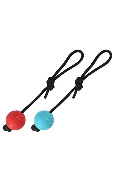 FOXMAG24 Комплект от 2 играчки за дресировка на кучета, синьо/червено