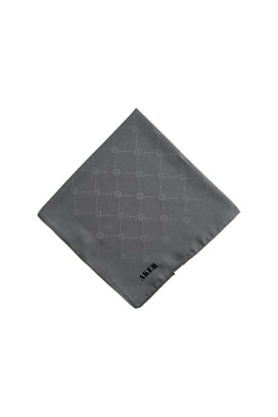 Aker Μονόγραμμα Κασκόλ - Σκούρο Γκρι 973