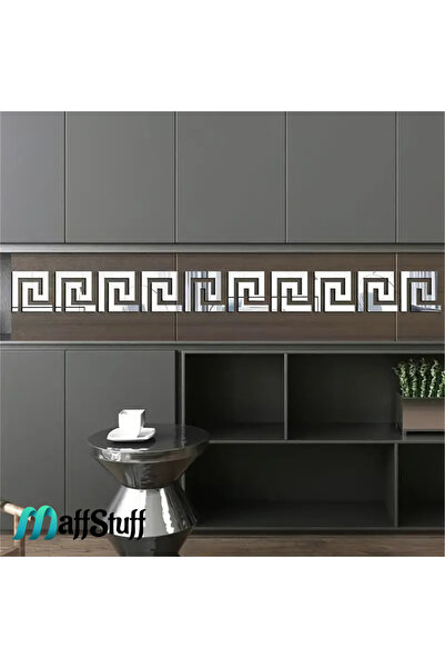 MaffStuff Set of 10 Decorative acrylic self-adhesive wall mirrors Versace mod...