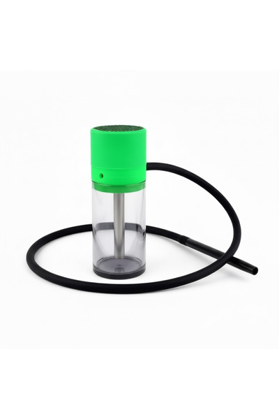 Han Tobacco YEŞİL Portatif Taşınabilir Nargile - Araç Nargile