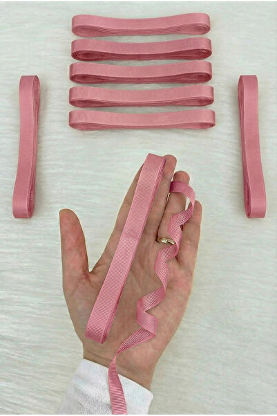 ZEYMERADE Gül Kurusu Grogren Kurdele 1 Cm 10 Metre, Bohça Çeyiz Özel Gün Hedi...