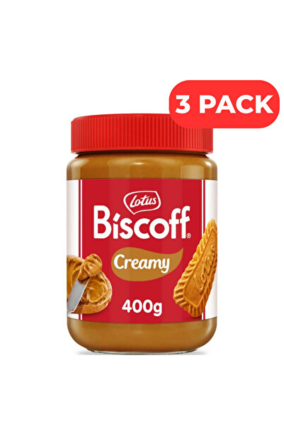 Lotus Set 3 x Biscoff Spreadable Cream BEL 400g