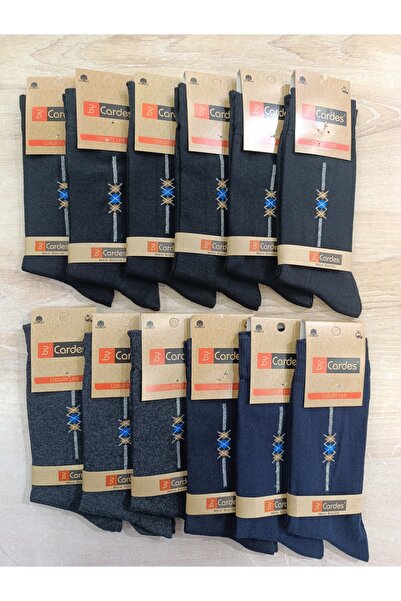 CARDES 12 Pairs of Men's Socks Coton Seasonal