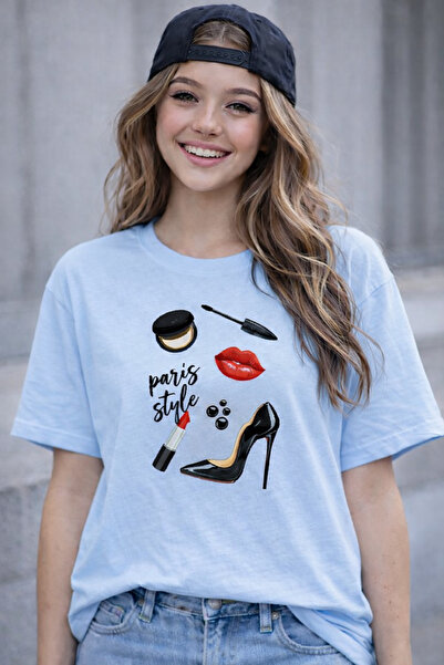 ArtYus Cool Girl Printed Cotton Relaxed Fit Round Neck Unisex T-Shirt