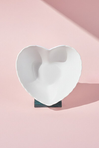 Karaca Pink Love Çerezlik Beyaz 11 cm