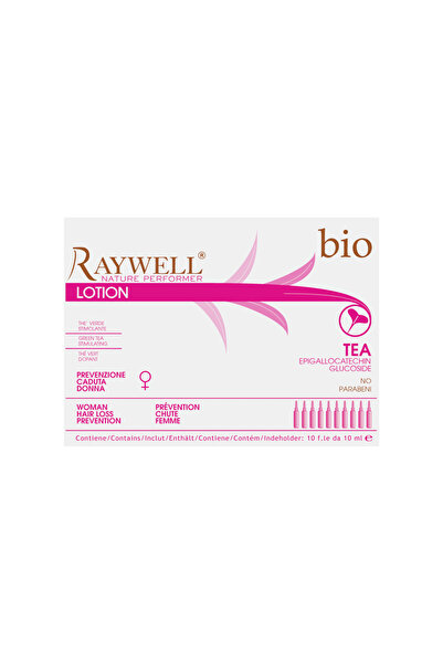 Raywell Lotiune Bio cu Ceai Verde pentru prevenirea caderii parului – special...