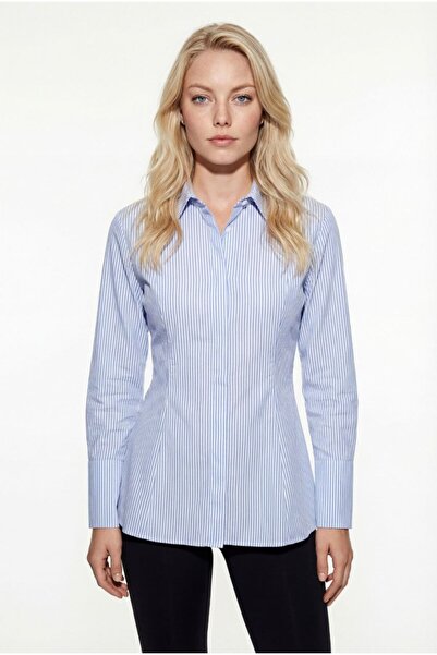 Auroveen Slim Fit Body-Fitting Woven Shirt Av2011