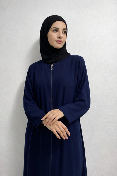 Bilenler Φόρεμα προσευχής από βισκόζη με φερμουάρ / Φεράσα