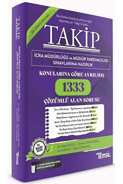 Makro Kitabevi Yayınları Temsil 2026 Baskı TAKİP İcra Müdürlüğü ve Yardımcılı...