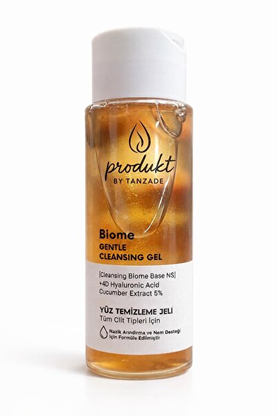 produkt by tanzade جل تنظيف وترطيب الوجه - مناسب للبشرة الحساسة، 200 مل