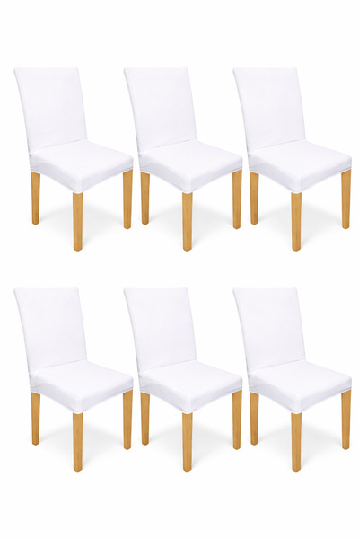 Bumedo Spandex Micro Honeycomb Fabric Lycra Anti-Pilling 6-Piece Chair Cover ...
