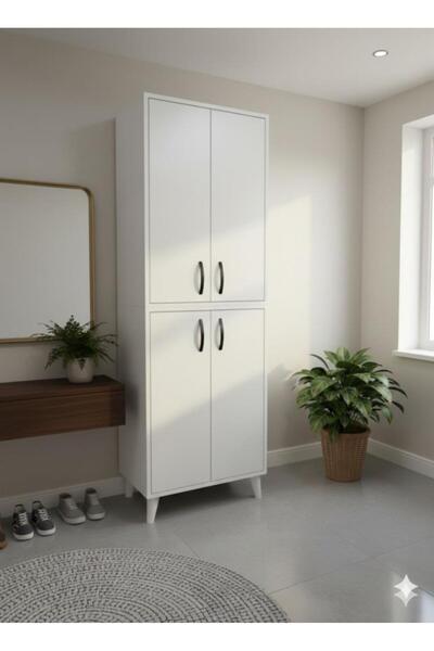 KZY Mobilya Urla Ayakkabılık&Portmanto Beyaz