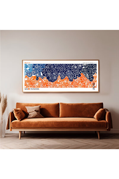 woodhomeworks Tek Parça Gerçek Ahşap Yatay Panorama Çerçeveli Tablo yayai kucama