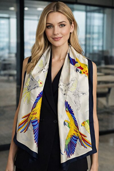 BALIENTE Sal2 Patterned Women's Shawl 180X90 cm