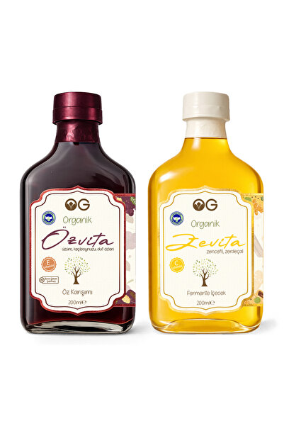 OG natural 2’li Zevita & Özvita Organik Doğal İçerik Seti (200 ml + 200 ml)