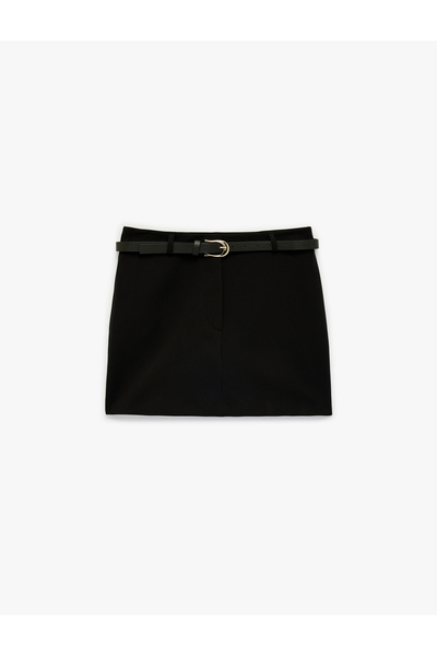 Koton Belt Detailed Mini Short Skirt