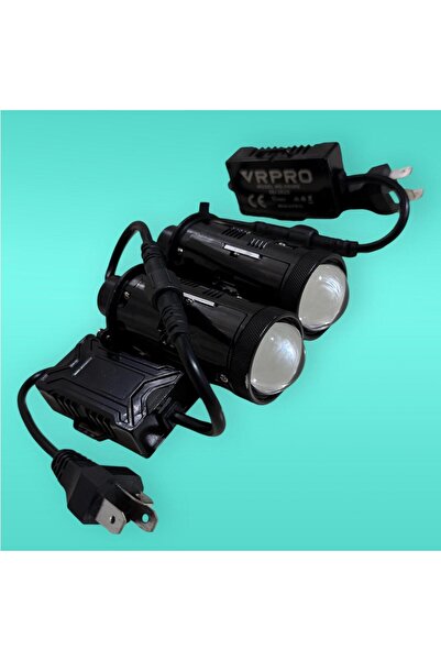 FORTİCO Yeni Nesil LED H4 Mercek Far – Güçlü ve Odaklı Işık PİRİMEJS 60w 2300...