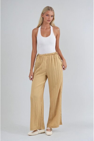 Lijuri Άνετο παντελόνι με λεπτομέρεια στη μέση 0128