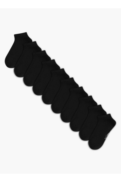 Lee Cooper Pack of 10 Ankle Length Cotton Socks