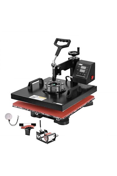 VEVOR 5in1 Heat Press Machine, Plate 38x38 cm, 1000 W