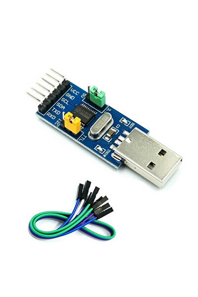 Voltaj Ch341ttl 2 in 1 modül 3.3V 5V USB I2C IIC UART USB TTL