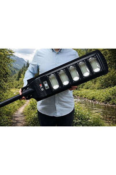 DLS 1000W Solar Güneş Enerjili LED Bahçe & Çevre Aydınlatma Lambası Profesyon...