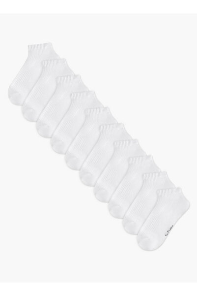 Lee Cooper عبوة من 10 جوارب قطن بطول الكاحل