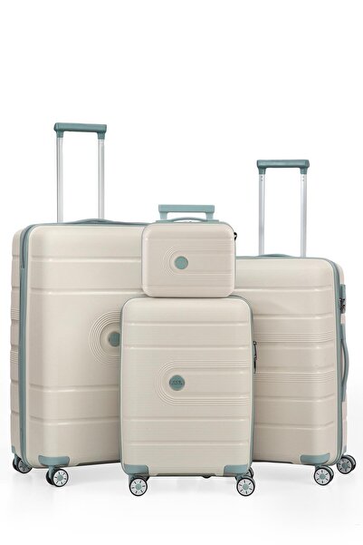 ÇÇS 5247-5261 Polipropilen 4 Lü Valiz Seti