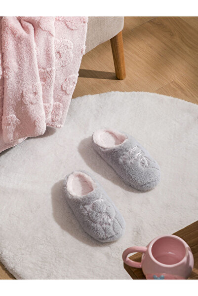 LC Waikiki Nevavm Women's Plush House Slippers with a Difference