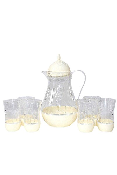 Al Nokhba Al-Nokhba Acrylic Jug & Glass Set