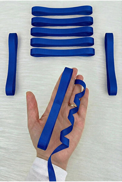 ZEYMERADE شريط ساكس الأزرق من الغروغران 1 سم 10 أمتار، لتزيين هدايا الزفاف وا...