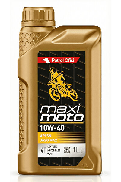 Petrol Ofisi Maximoto 10W-40 1 lt. Motosiklet Yağı