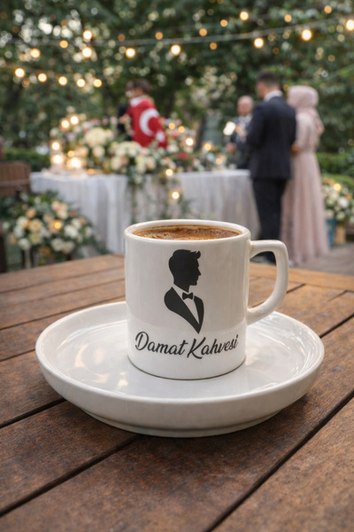 çokaş Promise Souvenir Printed Turkish Coffee Cup - 4