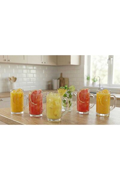 AR HOME 6 Pcs Juice Glass Set