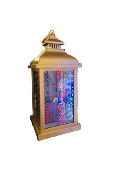 Generic Decorative LED Lantern Lamp with Multicolor Fairy Lights – Vintage Me...