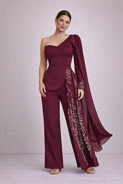 BATRINA STYLE Barbie Jumpsuit with Beads