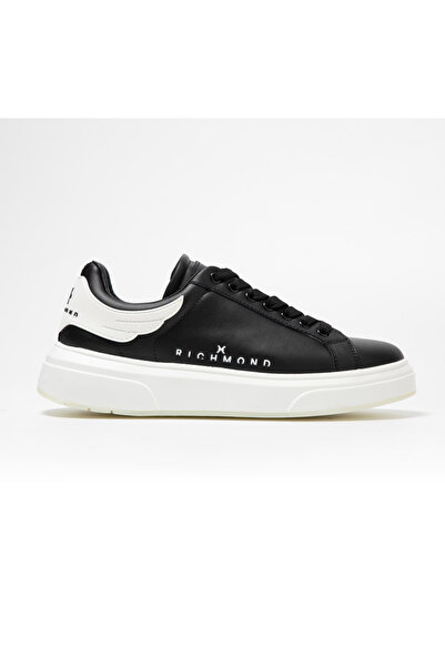 John Richmond Men's Boots 29100/Cp B Jr Shoes Leather Black