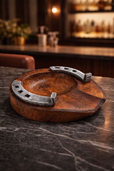 ODUNHERİF06 EL OYMA CEVİZ Puro Küllüğü - Puro Küllüğü