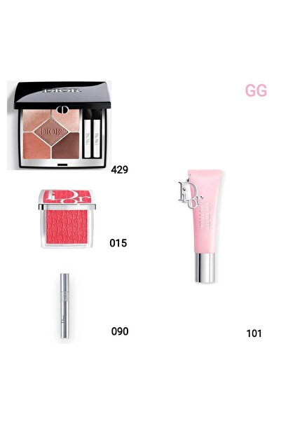 DIOREXA مجموعة مكياج تتضمن باليت ظلال عيون كولور، وملمع شفاه ليب ماكسيميزر، و...