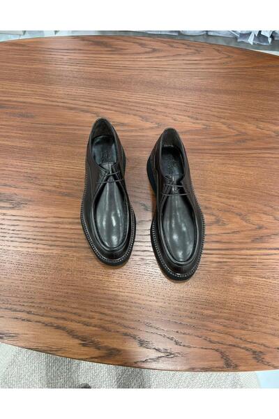 PAREZ Erkek Premium Spiro Alkol Açma Deri Dana İç Astar Feta Eva Tabanlı Ayak...