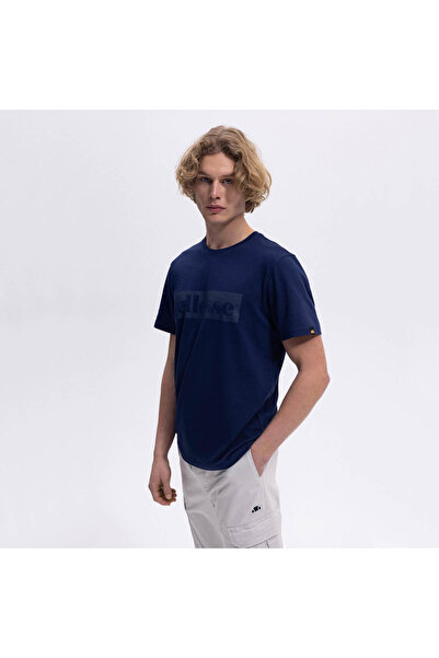 Ellesse Ανδρικό T-Shirt με λαιμόκοψη ποδηλάτου σε σκούρο μπλε χρώμα EM589