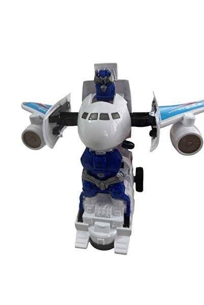 OEM Jucărie transformabilă Avion – Robot, cu lumini și sunete