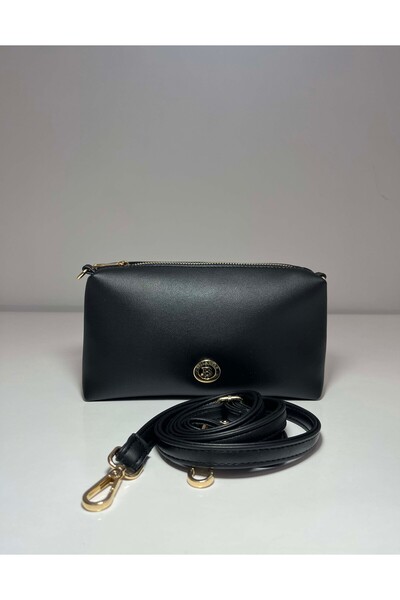 Resmiro حقيبة كتف نسائية سوداء BW7000SH