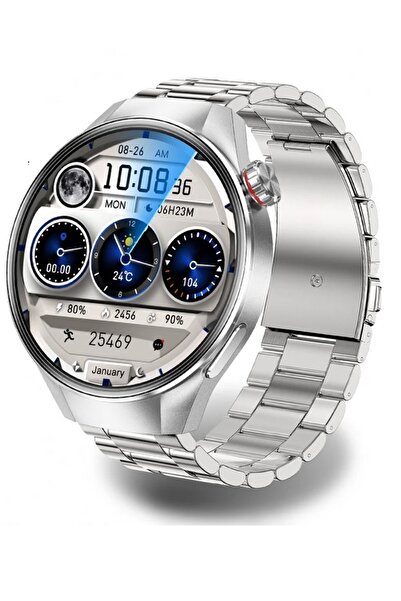Tastech ERKEK KOL SAATİ AMOLED EKRAN 3 KORDONLU AKILLI SAAT SMART WATCH