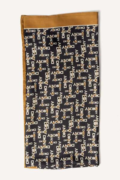 Dkny وشاح بشعار مربع